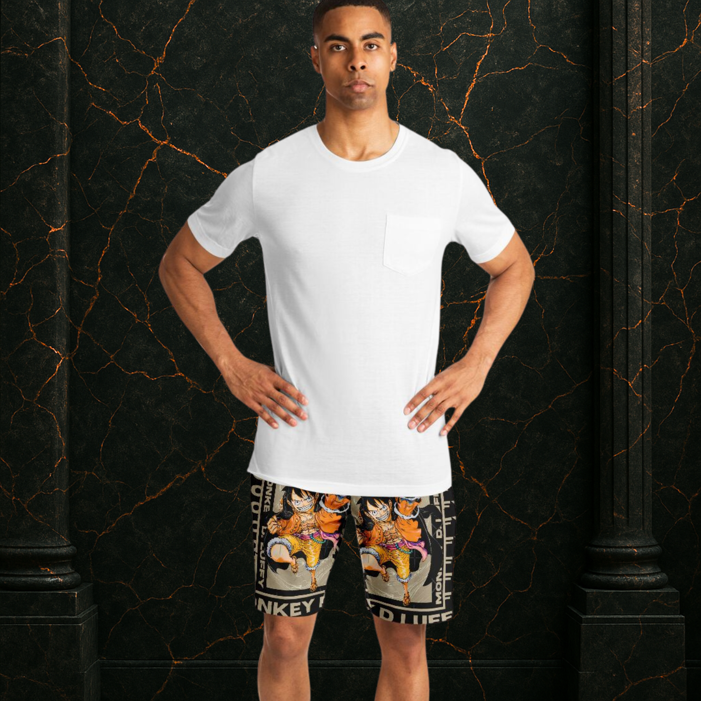 Luffy Athletic Long Shorts