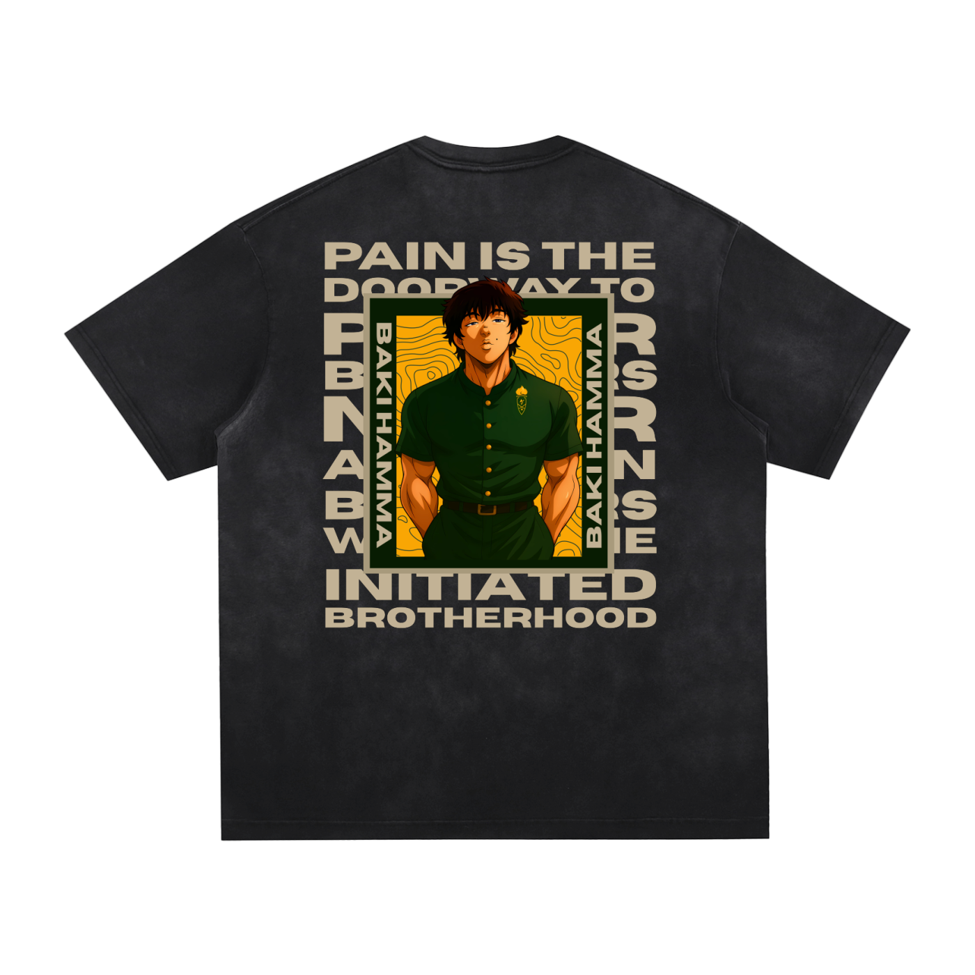Pain is the doorway- Baki