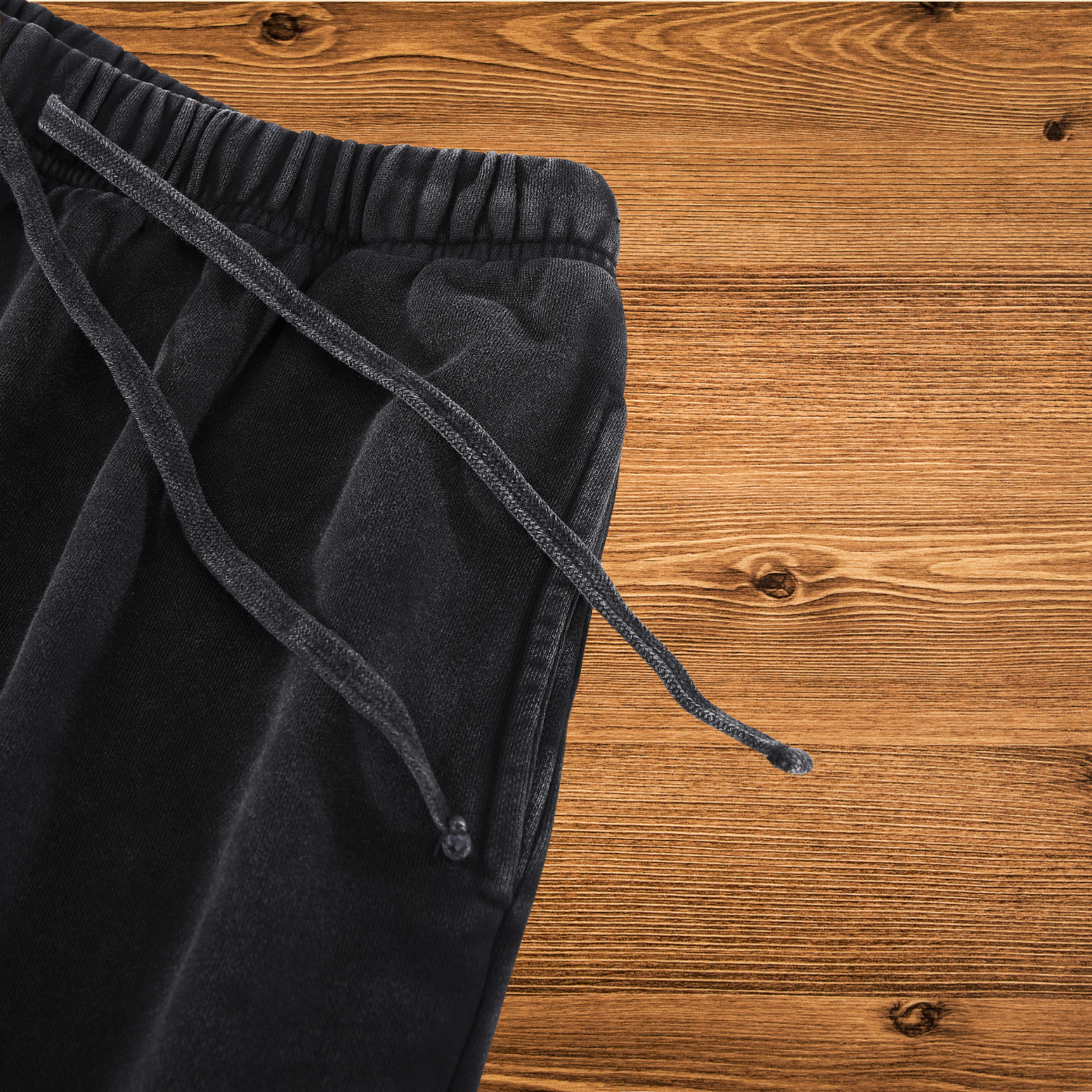 Infinity Brotherhood Shorts – 364 GSM Washed Black