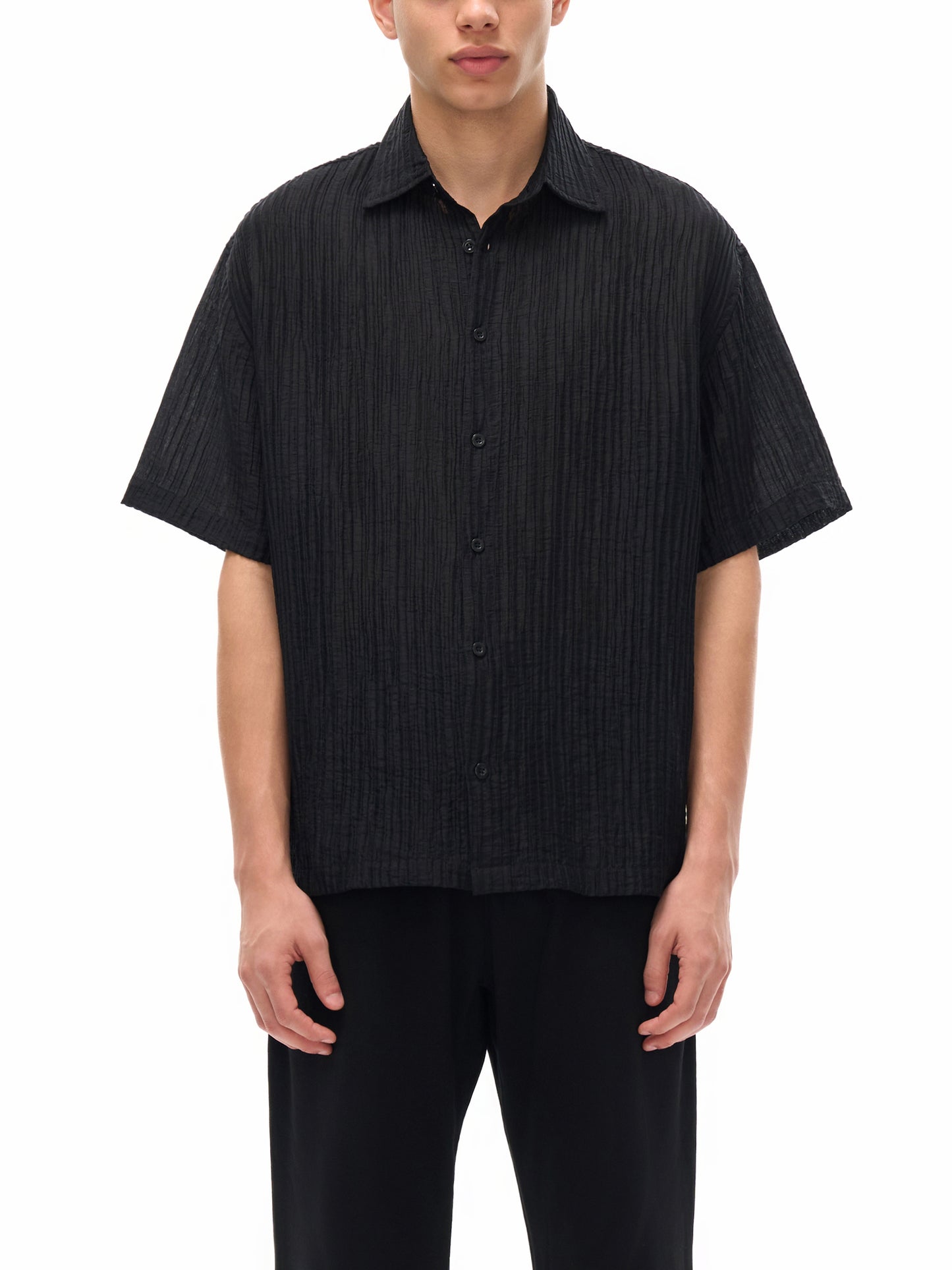 #1 Closer Jacquard Shirt- Baki